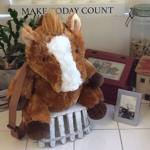 ‘2020 Wishpets-Spirit’ Pony Plush Backpack